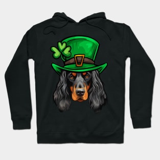 Funny St Patricks Day Gordon Setter Hoodie